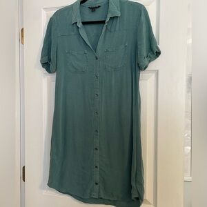 Rock and republic teal skater dress